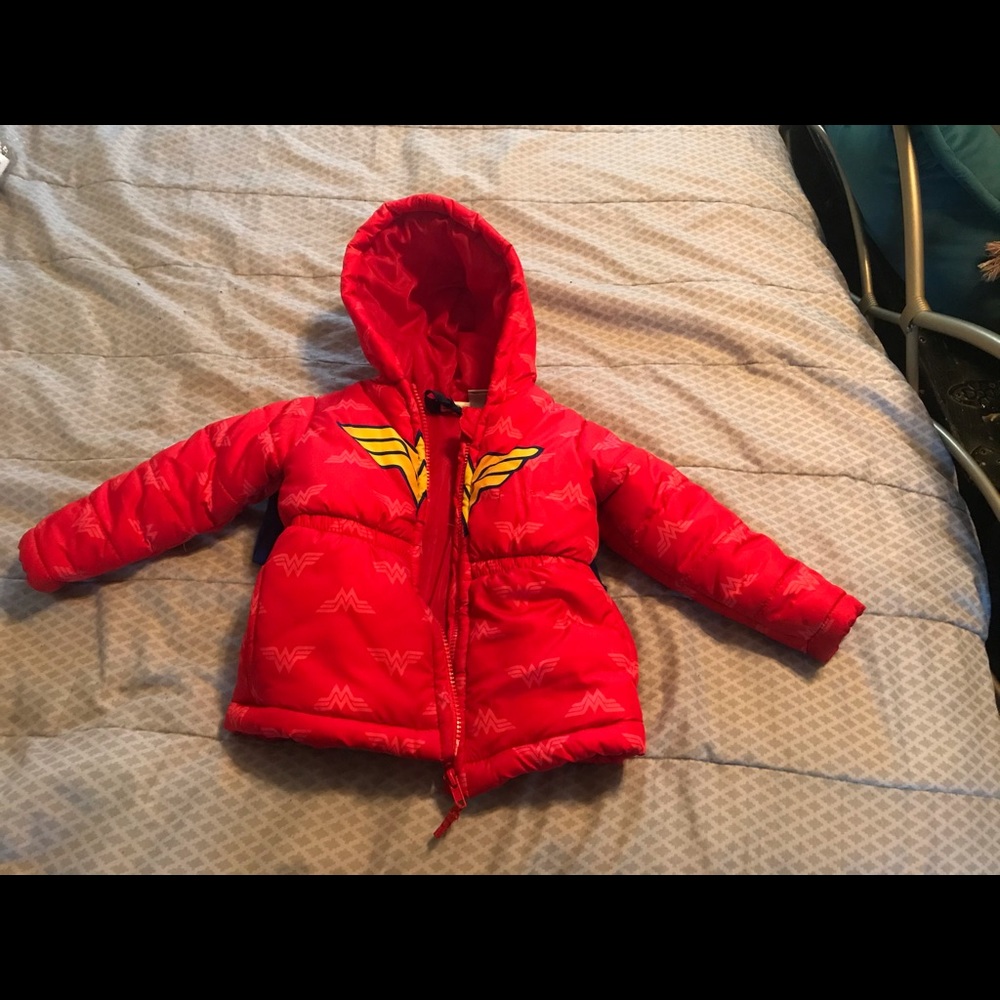 Wonder Woman Girls Coat 2T